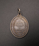 1905-1906 Prince & Princess Mary Visit To India Silver Medal