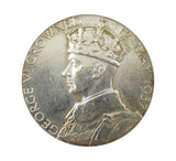 1937 George VI Silver Jubilee Royal Mint 30mm Silver Medal - Boxed