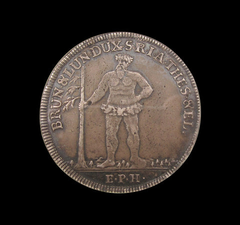 Germany 1730 Brunswick-Luneburg Hannover Taler - NGC AU50