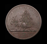 1794 Admiral Earl Howe Naval Victory 48mm Medal - By Kuchler