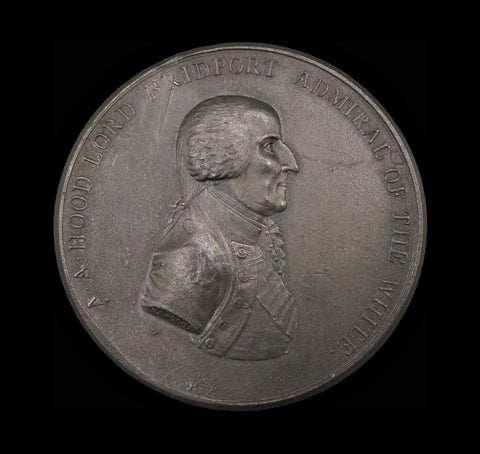 1795 Admiral Hood Naval Action Off Isle de Groix 49mm Medal