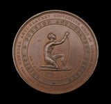 1840 London Anti-Slavery Convention 52mm Bronze Medal - By Davis