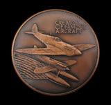 1995 R.J Mitchell Spitfire 100th Anniversary 63mm Medal - By The Royal Mint