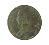 Victoria 1861 Halfpenny - HALP Error