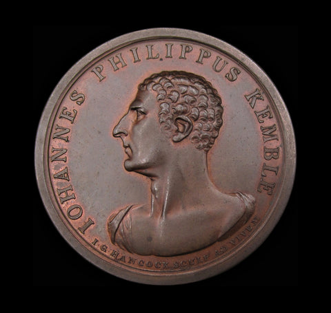 1798 John Philip Kemble 53mm Medal - By Hancock