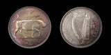 Ireland 1928 8 Coin Proof Set - Halfcrown to Farthing - Cased