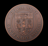 1992 Office of High Sheriff Millennium 63mm Medal - By The Royal Mint