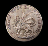 1969 Investiture Of Charles Prince Of Wales 45mm Silver Medal