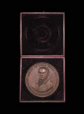 1835 Daniel De Lisle Brock 51mm Laudatory Medal - By Halliday