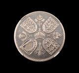Elizabeth II 1960 British ExhibitIon Crown - NGC PL66