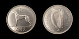 Ireland 1928 8 Coin Proof Set - Halfcrown to Farthing - Cased