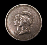 1753 Society of Arts Mercury & Minerva 52mm Silver Medal - By Wyon