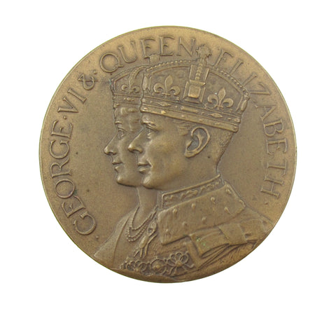1937 George VI Coronation 51mm Medal - By Turner & Simpson