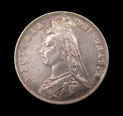 Victoria 1890 Halfcrown - GVF