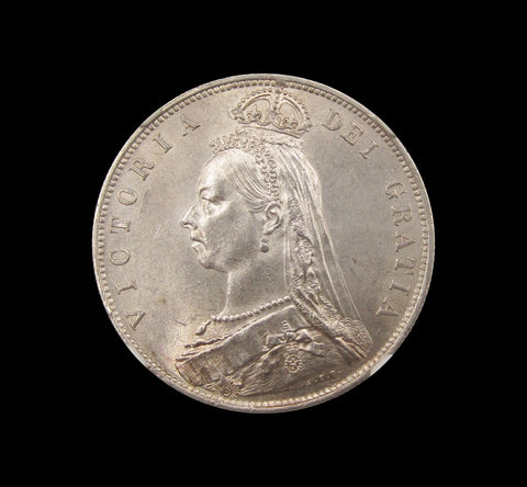 Victoria 1889 Halfcrown - NGC MS62