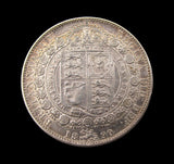 Victoria 1890 Halfcrown - GVF