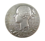 1897 Victoria Diamond Jubilee 56mm Silver Medal - Cased