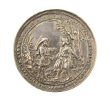 Bohemia 1650 David & Goliath Cast Silver 43mm Medal