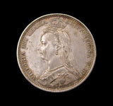 Victoria 1889 Sixpence - EF