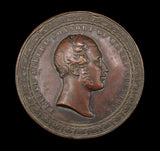 1851 Great Exhibition 64mm Bronze Medal - By Allen & Moore