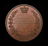 1834 Colonial Slavery Abolished 51mm Bronze Medal - By Davis