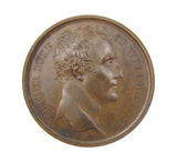 1813 English Army Pass The Pyrenees 41mm Bronze Medal - By Brenet