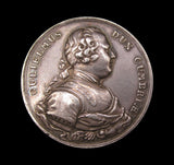 1746 Battle Of Culloden 36mm Silver Medal - By Kirk