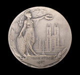 1937 George VI Coronation 51mm Silver Medal - By Turner & Simpson