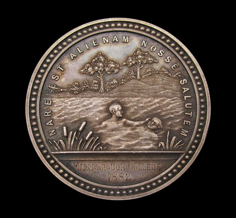 1882 Royal Humane Society 51mm Silver Medal - Cased