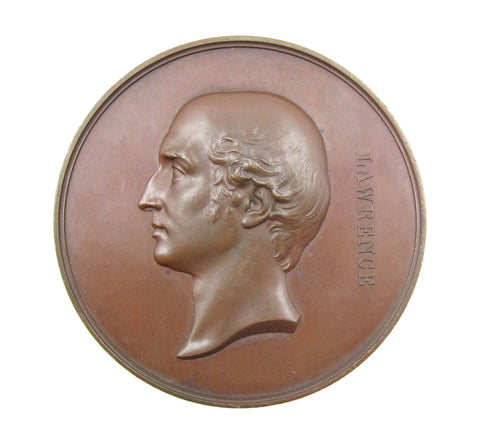 1860 Sir Thomas Lawrence Art Union 55mm Medal - By Adams