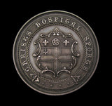 1911 Christ's Hospital Sports 45mm Silver Medal - Cased