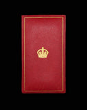 1937 George VI Coronation 32mm Silver Medal - On Ribbon