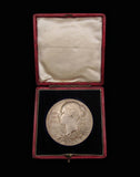1897 Victoria Diamond Jubilee 56mm Silver Medal - Cased