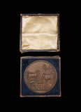 1841 Calder Vale Agricultural Association 51mm Bronze Medal - By Collis