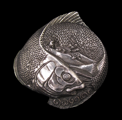 1993 British Art Medal Society 'Gwyniad' Silver Medal - By Bethan Willams