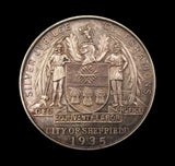 1935 George V Silver Jubilee City of Sheffield 36mm Silver Medal