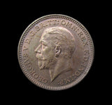 George V 1927 6 Coin Cased Proof Set - Crown To Threepence