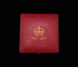 1897 Victoria Diamond Jubilee 56mm Silver Medal - Cased