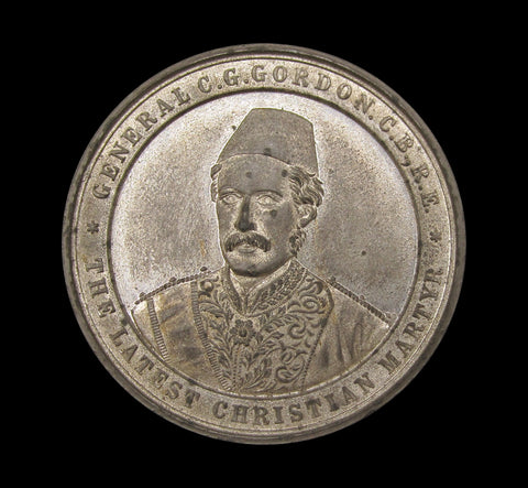 1885 General Charles Gordon Memorial 45mm Medal - By Lewis