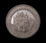 1907 Re-opening of The Nave of Selby Abbey 39mm Medal - In Oak Box