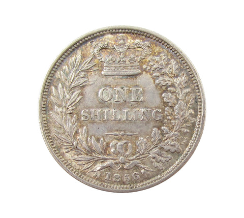 Victoria 1856 Shilling - GVF