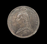 Victoria 1887 Sixpence - NGC MS64