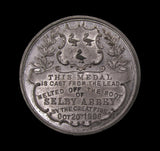 1907 Re-opening of The Nave of Selby Abbey 39mm Medal - In Oak Box