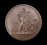1821 George IV Visit To Ireland 43mm Copper Medal - By Mossop