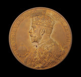 1911 George V Coronation 51mm Bronze Medal - Cased