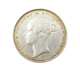 Victoria 1857 Shilling - GVF
