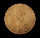1911 George V Coronation 51mm Bronze Medal - Cased
