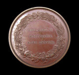 1834 John 'Mad Jack' Fuller Death 45mm Bronze Medal - By Wyon