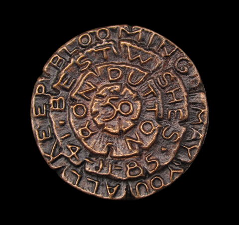 1985 Ron Dutton’s 50th Birthday 37mm Bronze Medal