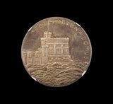1935 George V Silver Jubilee 32mm Silver Medal - 'I' Mintmark - NGC MS63